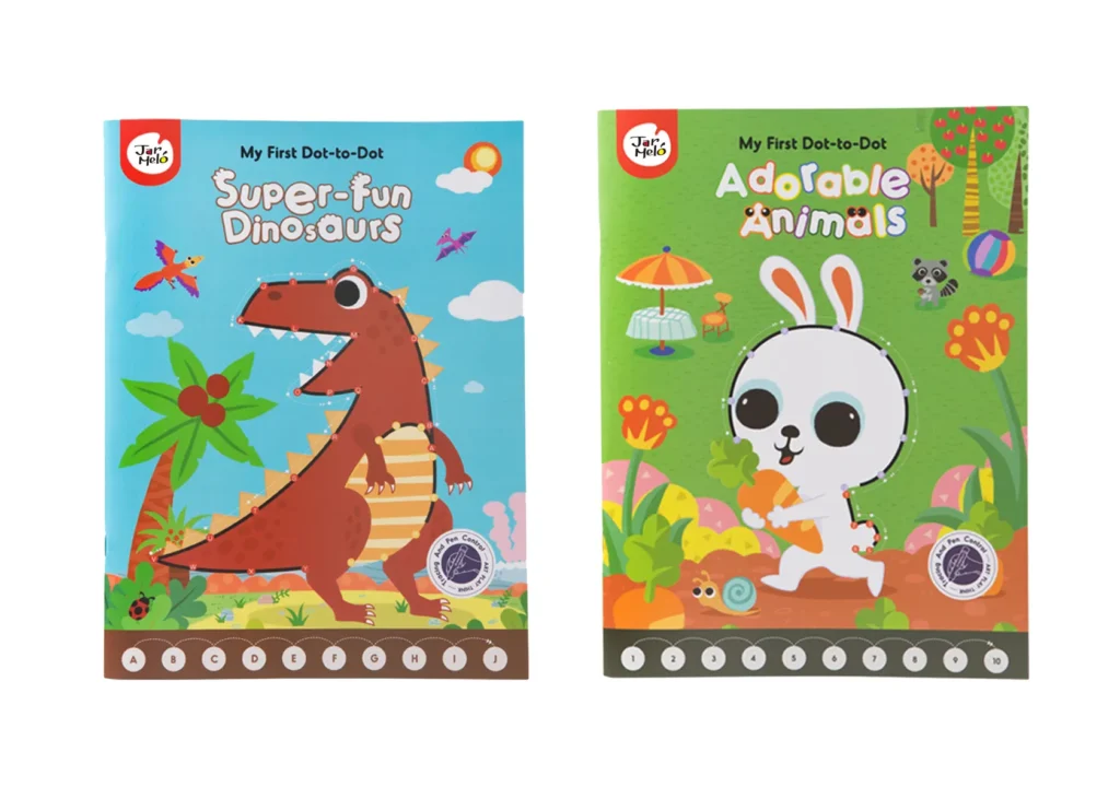 Dot-to-Dot Activity Book for Kids