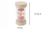 EcoWhirlie Rattle Pink Baby Toy – Eco-Friendly Wooden Rattle for Newborns & Infants - Image 2