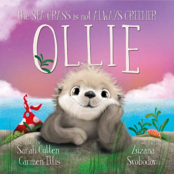Kids ocean adventure book Ollie sea grass story